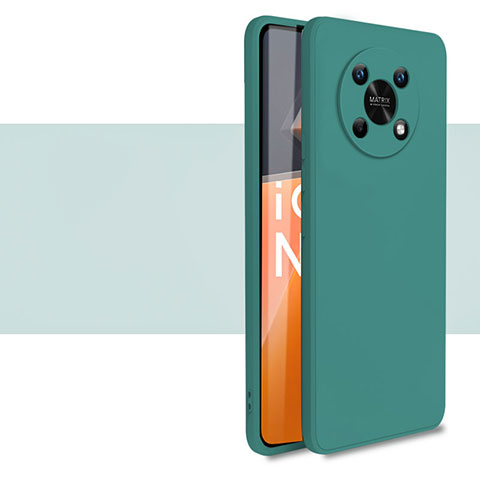 Custodia Silicone Ultra Sottile Morbida 360 Gradi Cover per Huawei Nova Y90 Verde