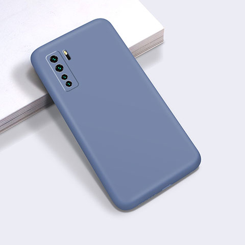 Custodia Silicone Ultra Sottile Morbida 360 Gradi Cover per Huawei P40 Lite 5G Grigio