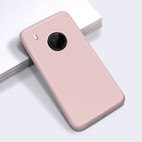 Custodia Silicone Ultra Sottile Morbida 360 Gradi Cover per Huawei Y9a Rosa