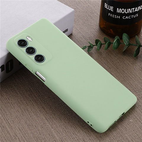 Custodia Silicone Ultra Sottile Morbida 360 Gradi Cover per Motorola Moto Edge S30 5G Verde