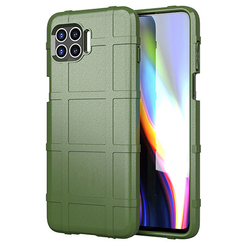 Custodia Silicone Ultra Sottile Morbida 360 Gradi Cover per Motorola Moto G 5G Plus Verde