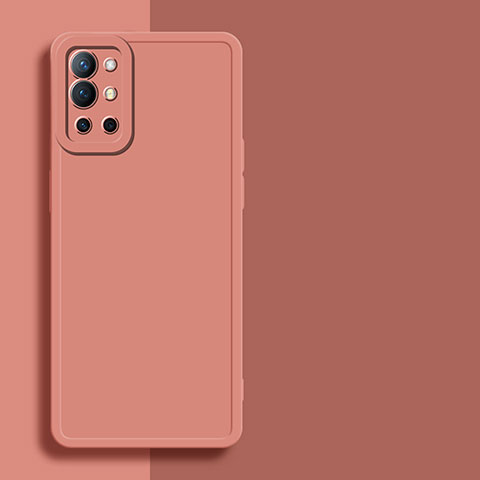 Custodia Silicone Ultra Sottile Morbida 360 Gradi Cover per OnePlus 9R 5G Rosa