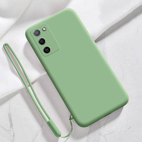 Custodia Silicone Ultra Sottile Morbida 360 Gradi Cover per Oppo A55S 5G Verde