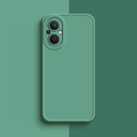 Custodia Silicone Ultra Sottile Morbida 360 Gradi Cover per Oppo A96 5G Verde