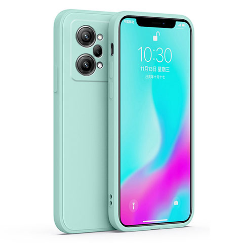 Custodia Silicone Ultra Sottile Morbida 360 Gradi Cover per Oppo K10 Pro 5G Verde Pastello