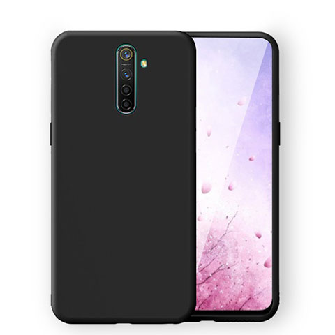 Custodia Silicone Ultra Sottile Morbida 360 Gradi Cover per Oppo Reno Ace Nero