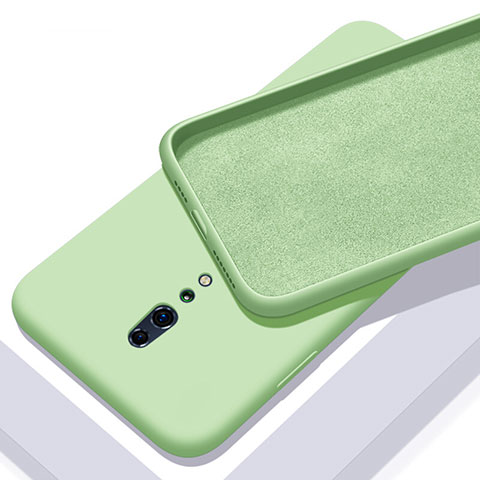 Custodia Silicone Ultra Sottile Morbida 360 Gradi Cover per Oppo Reno Z Verde