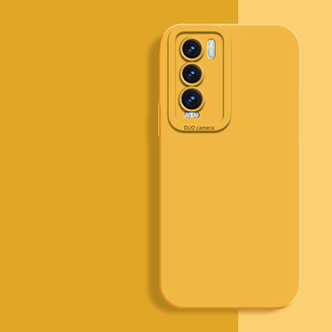 Custodia Silicone Ultra Sottile Morbida 360 Gradi Cover per Realme GT Master Explorer 5G Giallo