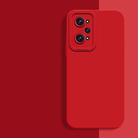 Custodia Silicone Ultra Sottile Morbida 360 Gradi Cover per Realme GT Neo 3T 5G Rosso