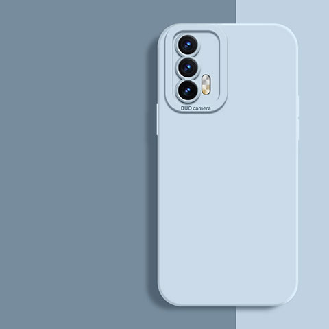 Custodia Silicone Ultra Sottile Morbida 360 Gradi Cover per Realme GT Neo 5G Azzurro