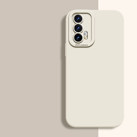 Custodia Silicone Ultra Sottile Morbida 360 Gradi Cover per Realme GT Neo 5G Bianco