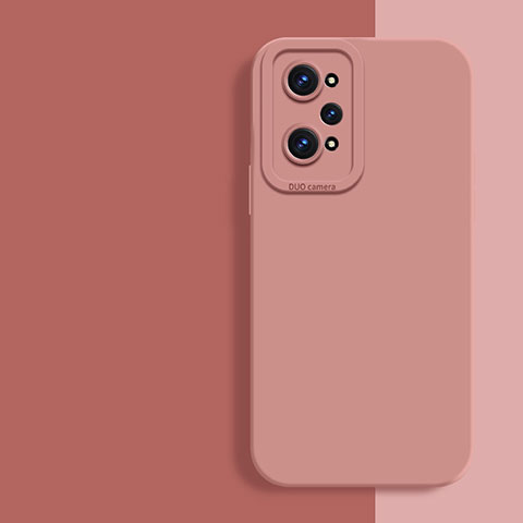 Custodia Silicone Ultra Sottile Morbida 360 Gradi Cover per Realme Q5 Pro 5G Rosa