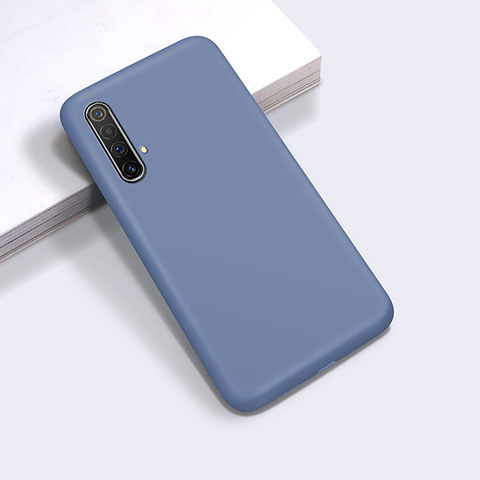 Custodia Silicone Ultra Sottile Morbida 360 Gradi Cover per Realme X3 SuperZoom Grigio