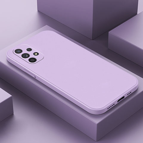 Custodia Silicone Ultra Sottile Morbida 360 Gradi Cover per Samsung Galaxy A13 4G Viola