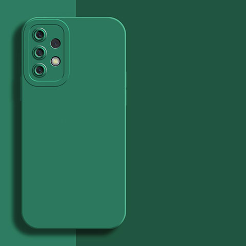 Custodia Silicone Ultra Sottile Morbida 360 Gradi Cover per Samsung Galaxy A32 4G Verde