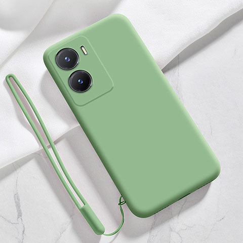 Custodia Silicone Ultra Sottile Morbida 360 Gradi Cover per Vivo iQOO Z7i 5G Verde