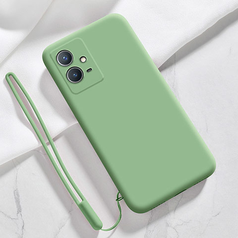 Custodia Silicone Ultra Sottile Morbida 360 Gradi Cover per Vivo Y52t 5G Verde