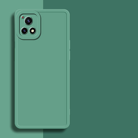 Custodia Silicone Ultra Sottile Morbida 360 Gradi Cover per Vivo Y54s 5G Verde