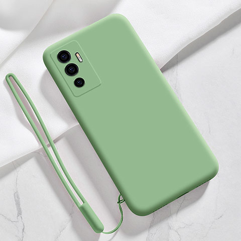 Custodia Silicone Ultra Sottile Morbida 360 Gradi Cover per Vivo Y75 4G Verde