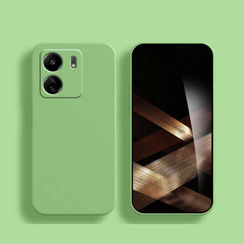 Custodia Silicone Ultra Sottile Morbida 360 Gradi Cover per Xiaomi Poco C65 Verde