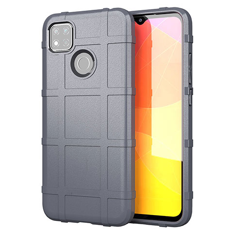 Custodia Silicone Ultra Sottile Morbida 360 Gradi Cover per Xiaomi Redmi 9 Activ Grigio