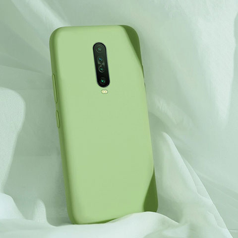 Custodia Silicone Ultra Sottile Morbida 360 Gradi Cover per Xiaomi Redmi K30i 5G Verde