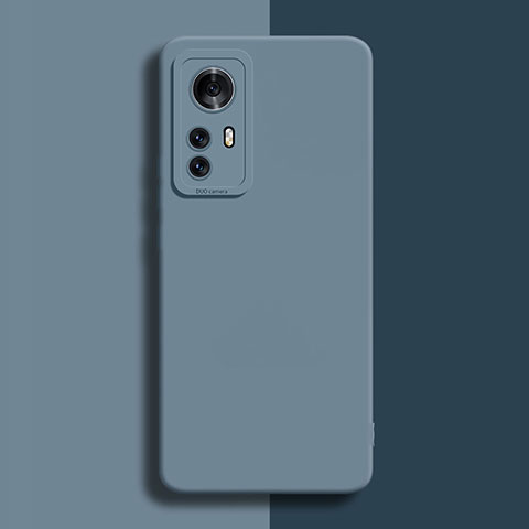 Custodia Silicone Ultra Sottile Morbida 360 Gradi Cover per Xiaomi Redmi Note 12S Grigio Lavanda