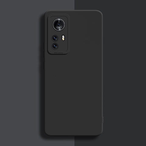 Custodia Silicone Ultra Sottile Morbida 360 Gradi Cover per Xiaomi Redmi Note 12S Nero