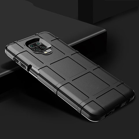 Custodia Silicone Ultra Sottile Morbida 360 Gradi Cover per Xiaomi Redmi Note 9S Nero