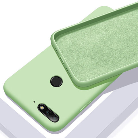 Custodia Silicone Ultra Sottile Morbida 360 Gradi Cover S01 per Huawei Honor 7A Verde