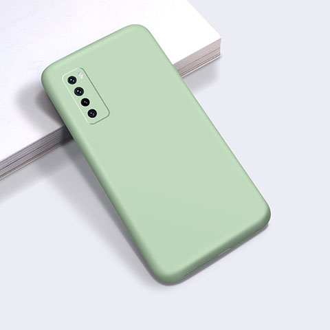 Custodia Silicone Ultra Sottile Morbida 360 Gradi Cover S01 per Huawei Nova 7 5G Verde