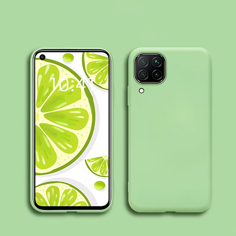 Custodia Silicone Ultra Sottile Morbida 360 Gradi Cover S01 per Huawei Nova 7i Verde