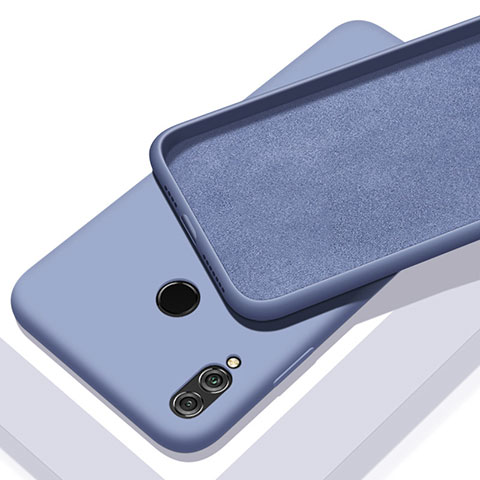 Custodia Silicone Ultra Sottile Morbida 360 Gradi Cover S01 per Huawei P Smart Z Grigio