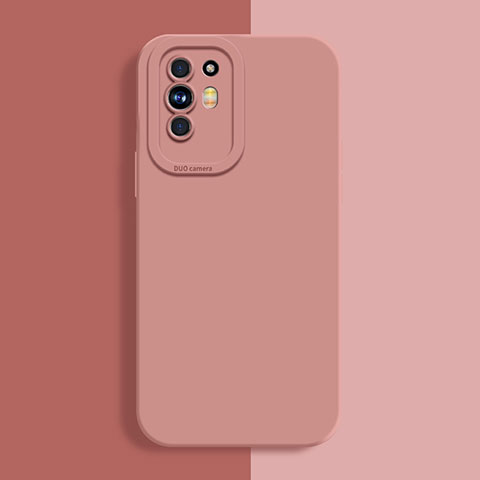 Custodia Silicone Ultra Sottile Morbida 360 Gradi Cover S01 per Oppo F19 Pro+ Plus 5G Rosa