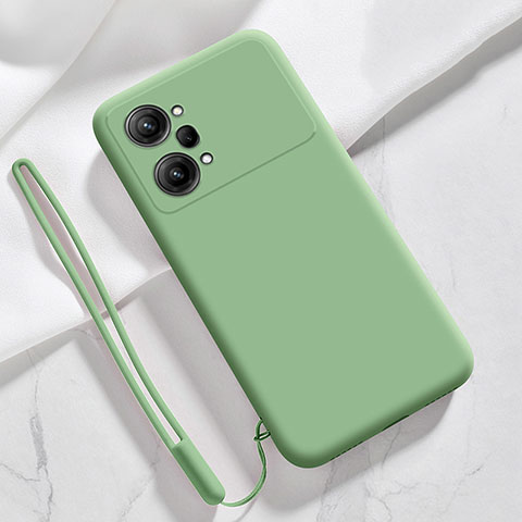 Custodia Silicone Ultra Sottile Morbida 360 Gradi Cover S01 per Oppo K10 Pro 5G Verde Pastello