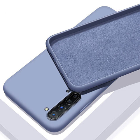 Custodia Silicone Ultra Sottile Morbida 360 Gradi Cover S01 per Oppo K7 5G Grigio