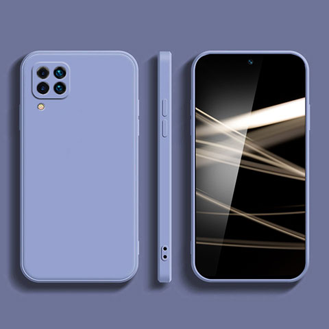 Custodia Silicone Ultra Sottile Morbida 360 Gradi Cover S01 per Samsung Galaxy M62 4G Grigio Lavanda