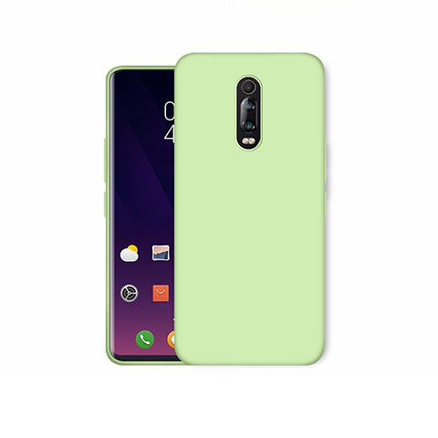 Custodia Silicone Ultra Sottile Morbida 360 Gradi Cover S01 per Xiaomi Mi 9T Pro Verde