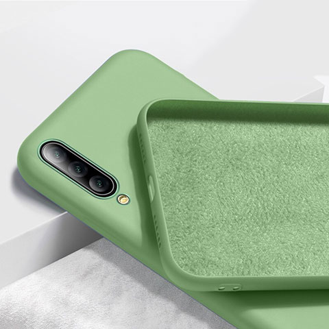 Custodia Silicone Ultra Sottile Morbida 360 Gradi Cover S02 per Huawei Honor 9X Pro Verde