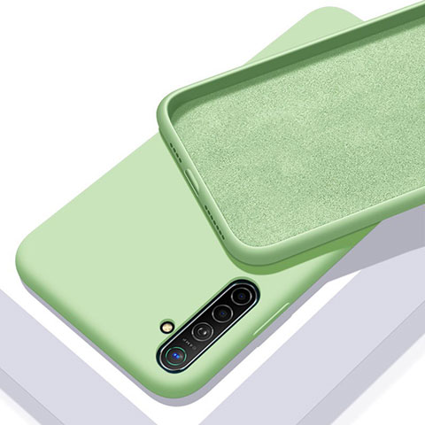 Custodia Silicone Ultra Sottile Morbida 360 Gradi Cover S02 per Oppo K5 Verde