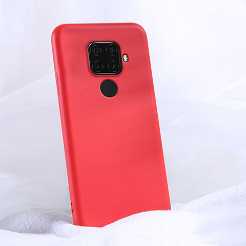 Custodia Silicone Ultra Sottile Morbida 360 Gradi Cover S03 per Huawei Nova 5i Pro Rosso