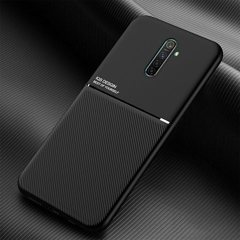 Custodia Silicone Ultra Sottile Morbida 360 Gradi Cover S03 per Oppo Reno Ace Nero