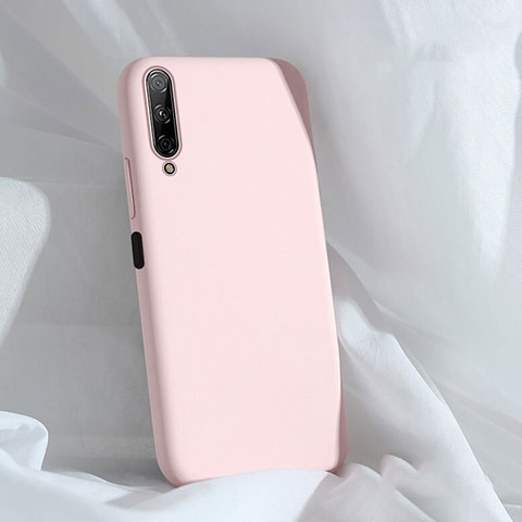 Custodia Silicone Ultra Sottile Morbida 360 Gradi Cover S04 per Huawei Honor 9X Pro Rosa