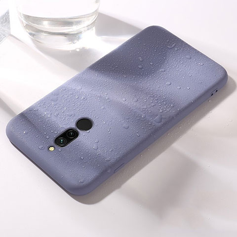 Custodia Silicone Ultra Sottile Morbida 360 Gradi Cover S04 per Xiaomi Redmi 8 Viola