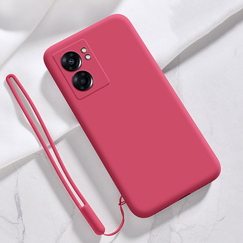 Custodia Silicone Ultra Sottile Morbida 360 Gradi Cover S05 per Realme V23i 5G Rosso