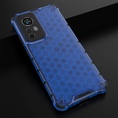 Custodia Silicone Ultra Sottile Morbida 360 Gradi Cover S05 per Xiaomi Mi 12 Lite 5G Blu