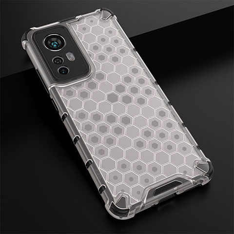 Custodia Silicone Ultra Sottile Morbida 360 Gradi Cover S05 per Xiaomi Mi 12X 5G Bianco