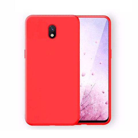 Custodia Silicone Ultra Sottile Morbida 360 Gradi Cover S06 per Xiaomi Redmi 8A Rosso