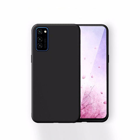 Custodia Silicone Ultra Sottile Morbida 360 Gradi Cover T01 per Huawei Honor V30 5G Nero