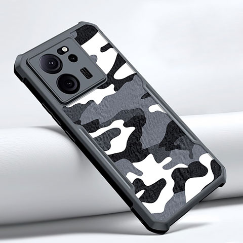 Custodia Silicone Ultra Sottile Morbida 360 Gradi Cover XD1 per Xiaomi Redmi K60 Ultra 5G Nero